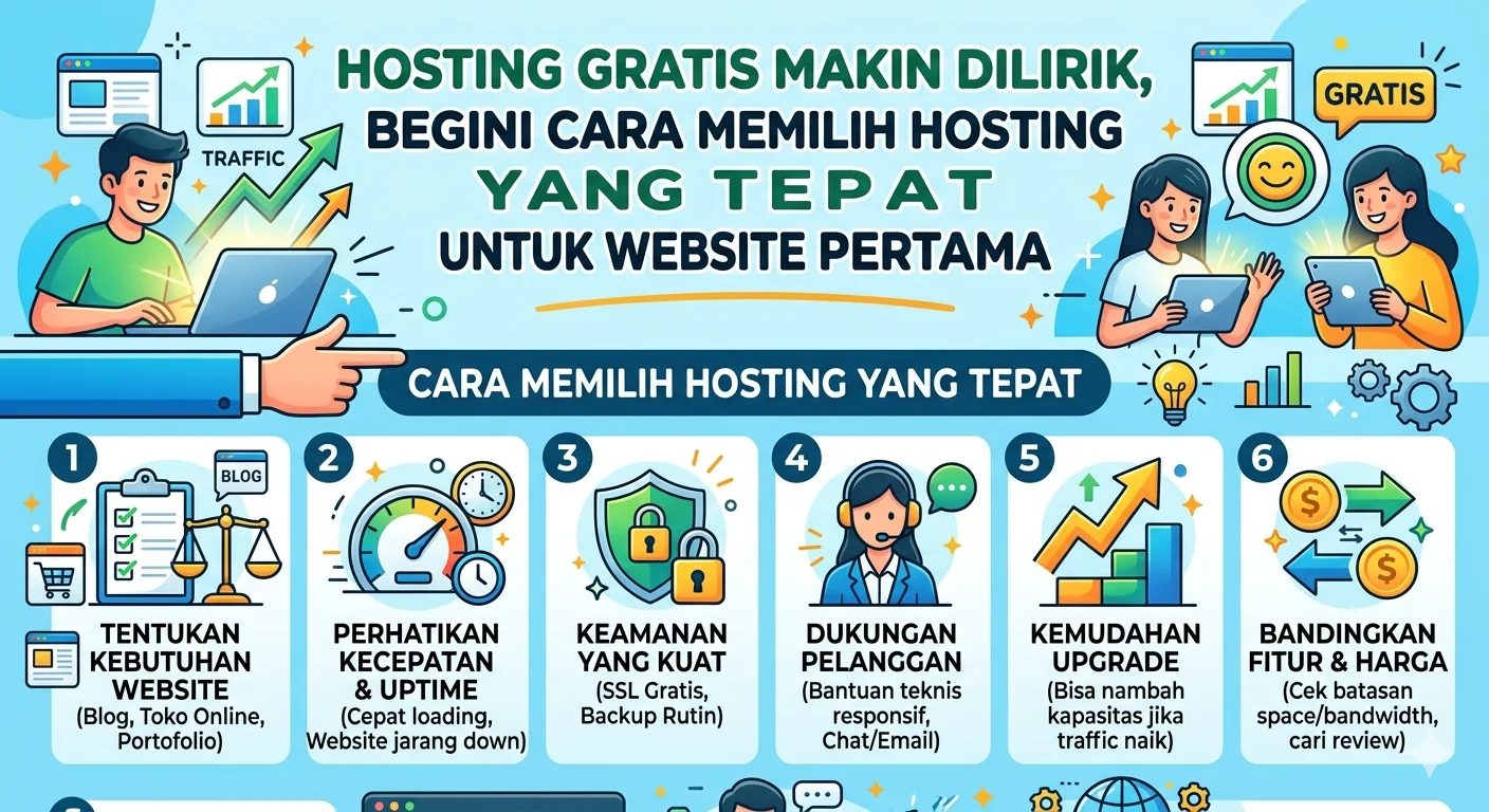 Hosting Gratis Makin Dilirik